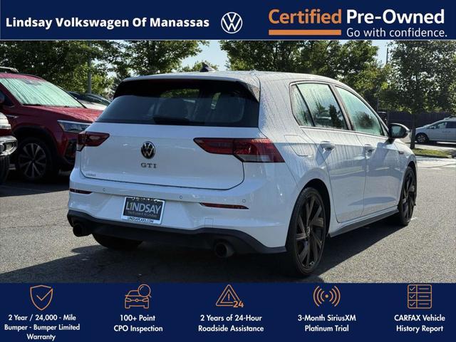 used 2022 Volkswagen Golf GTI car, priced at $27,997