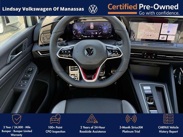 used 2022 Volkswagen Golf GTI car, priced at $27,997