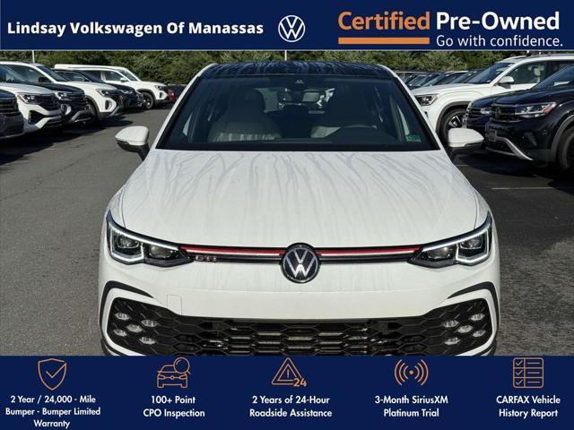 used 2022 Volkswagen Golf GTI car, priced at $27,997