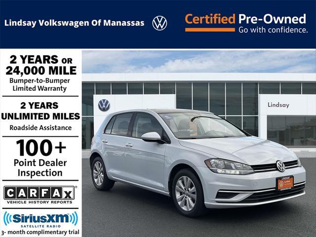 used 2021 Volkswagen Golf car, priced at $17,577