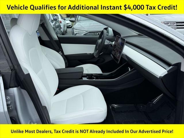 used 2018 Tesla Model 3 car, priced at $23,987