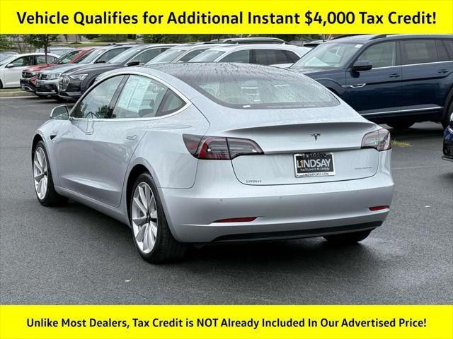 used 2018 Tesla Model 3 car, priced at $23,987
