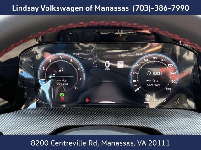 new 2025 Volkswagen Golf GTI car, priced at $41,261