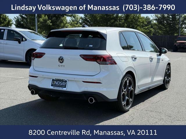 new 2025 Volkswagen Golf GTI car, priced at $41,261