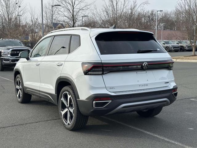 new 2025 Volkswagen Taos car, priced at $33,891