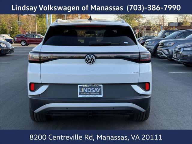 new 2025 Volkswagen ID.4 car, priced at $52,879