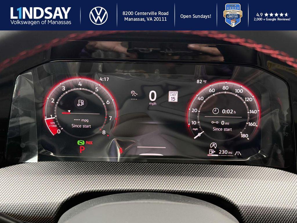 new 2025 Volkswagen Golf GTI car, priced at $39,279