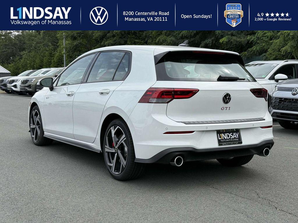 new 2025 Volkswagen Golf GTI car, priced at $39,279