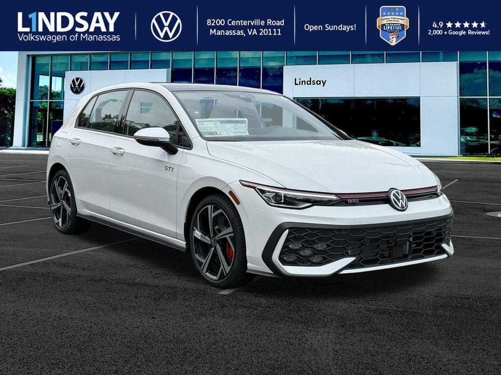 new 2025 Volkswagen Golf GTI car, priced at $39,279