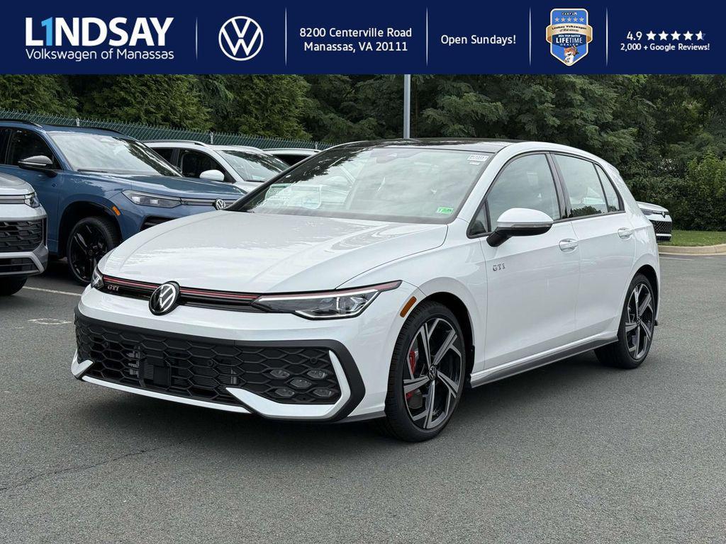 new 2025 Volkswagen Golf GTI car, priced at $39,279