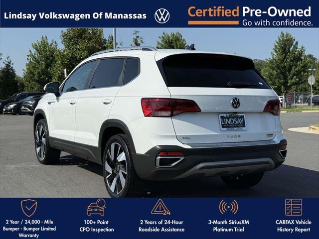 used 2024 Volkswagen Taos car, priced at $27,997