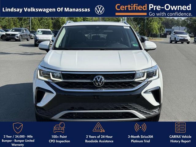 used 2024 Volkswagen Taos car, priced at $27,997