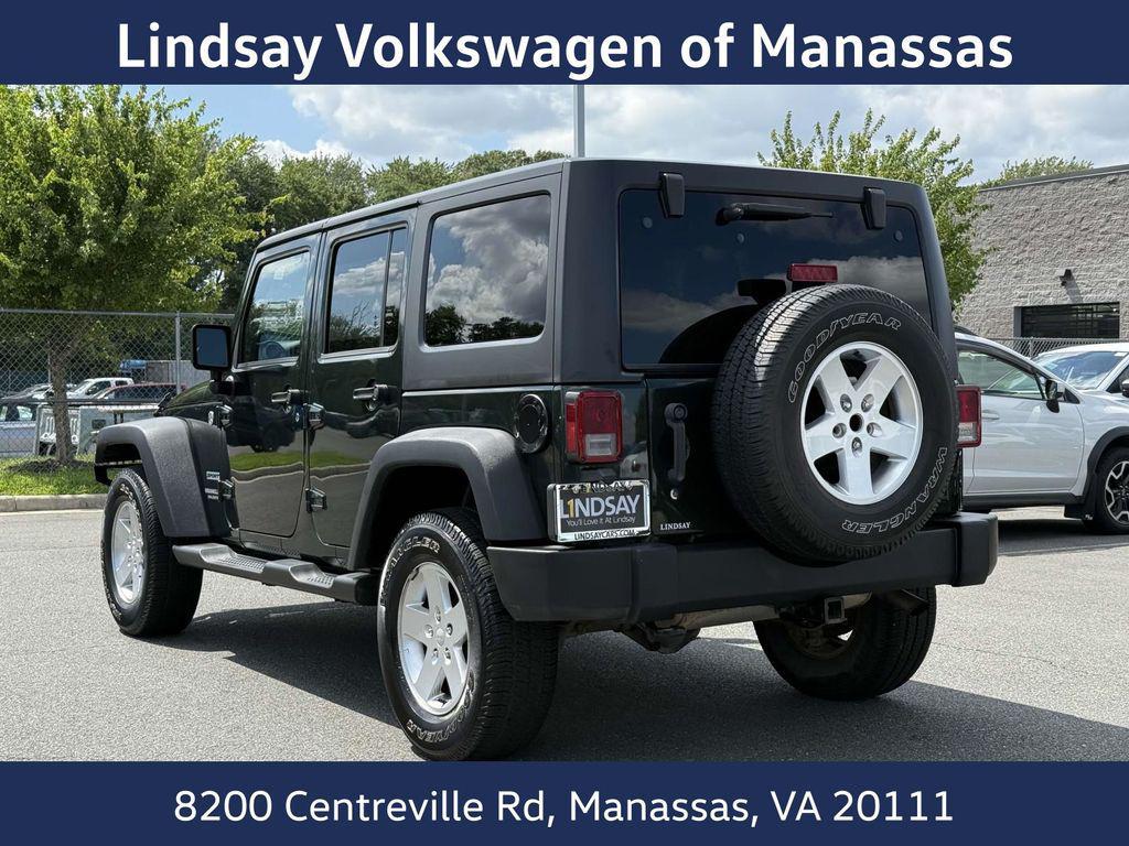 used 2011 Jeep Wrangler Unlimited car, priced at $15,997