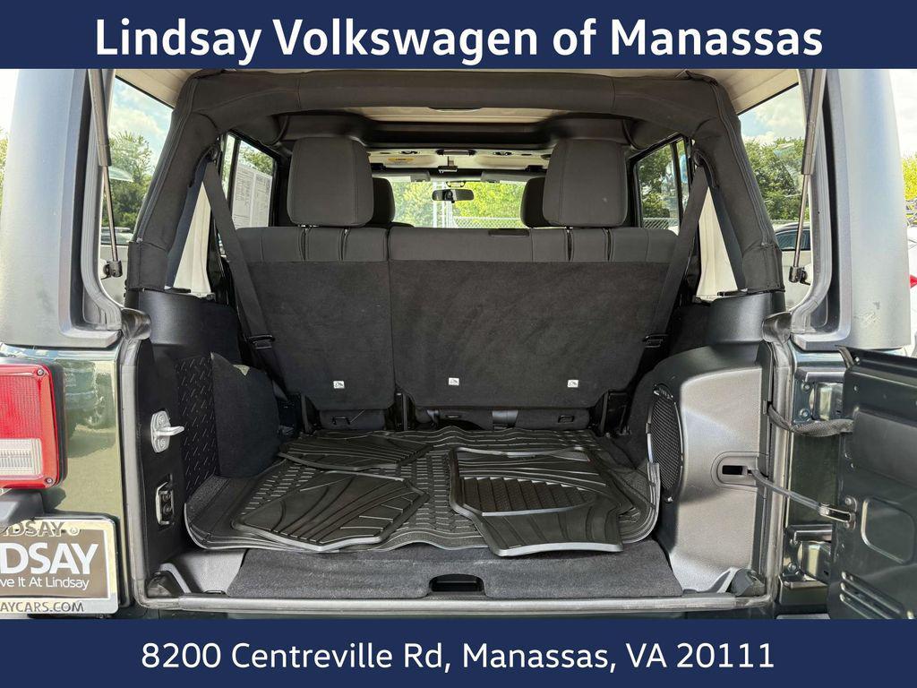 used 2011 Jeep Wrangler Unlimited car, priced at $15,997