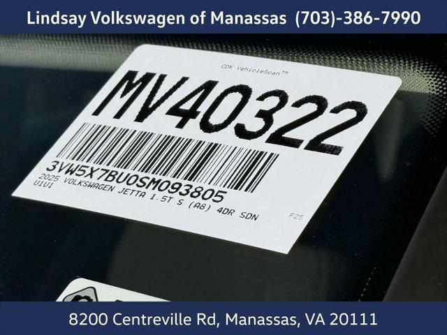 new 2025 Volkswagen Jetta car, priced at $23,381