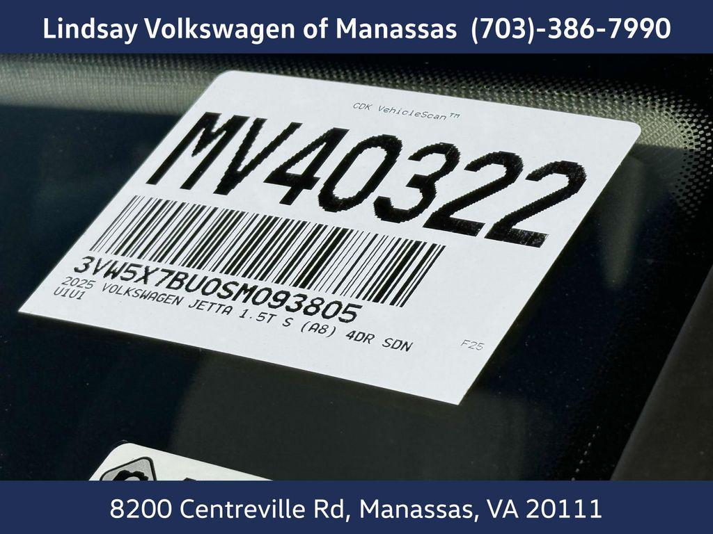 new 2025 Volkswagen Jetta car, priced at $23,381