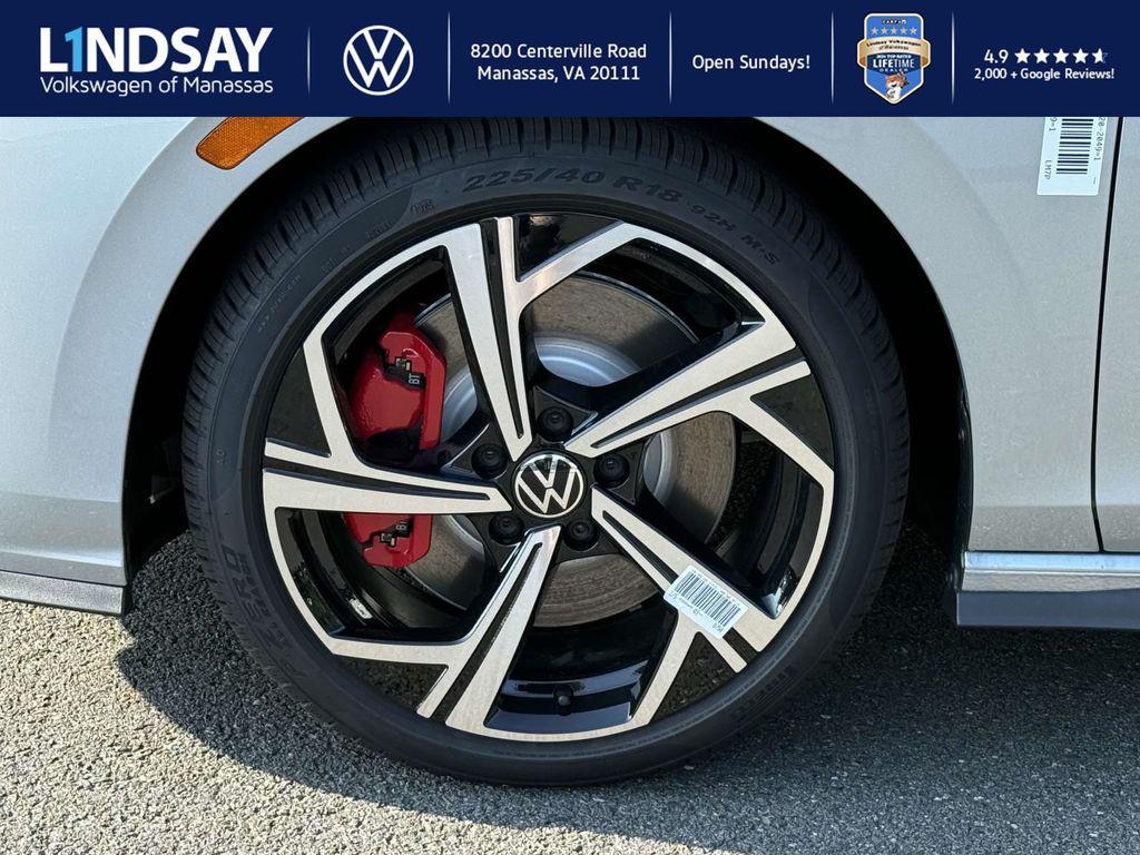 new 2025 Volkswagen Golf GTI car, priced at $37,722