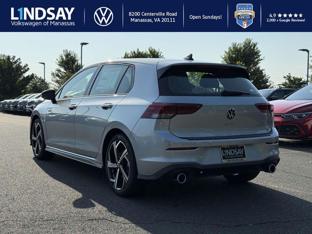 new 2025 Volkswagen Golf GTI car, priced at $37,722