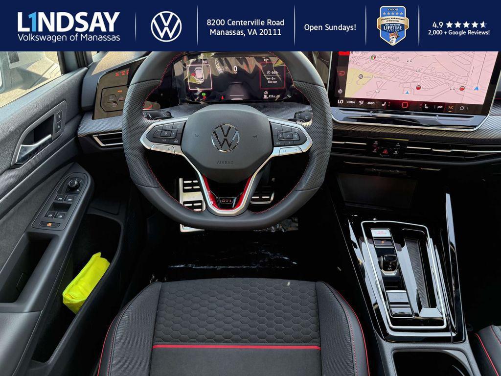 new 2025 Volkswagen Golf GTI car, priced at $37,722