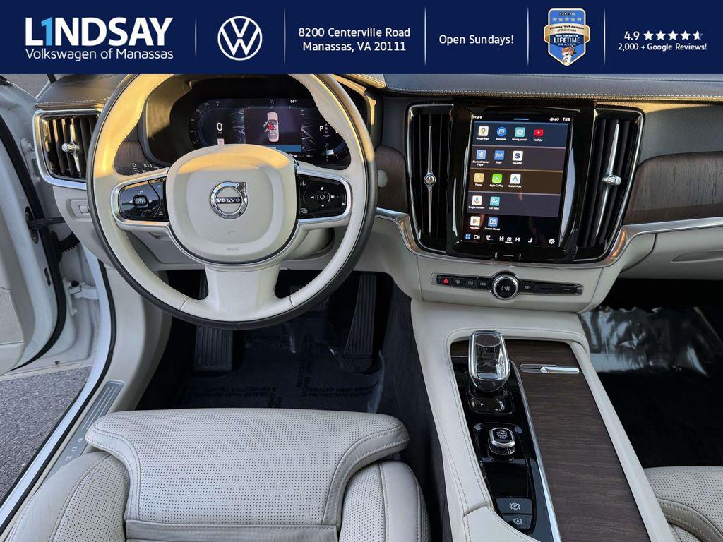 used 2022 Volvo S90 car, priced at $37,557