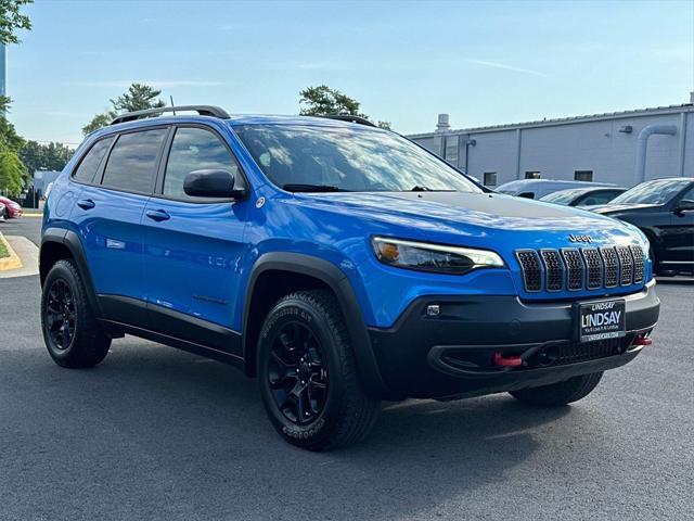 used 2021 Jeep Cherokee car, priced at $25,744