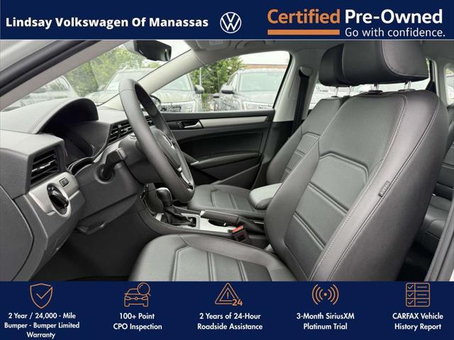 used 2021 Volkswagen Passat car, priced at $19,557