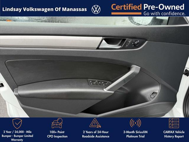 used 2021 Volkswagen Passat car, priced at $19,557