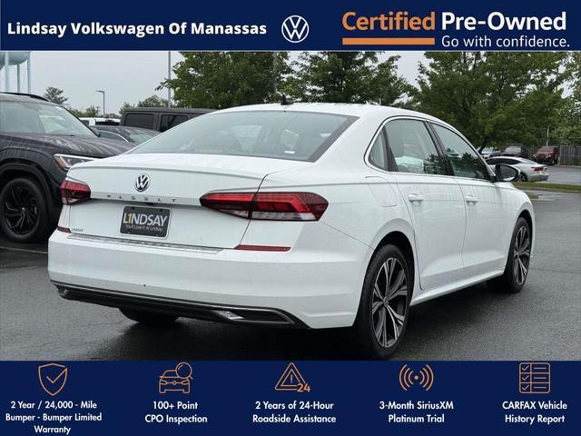 used 2021 Volkswagen Passat car, priced at $19,557