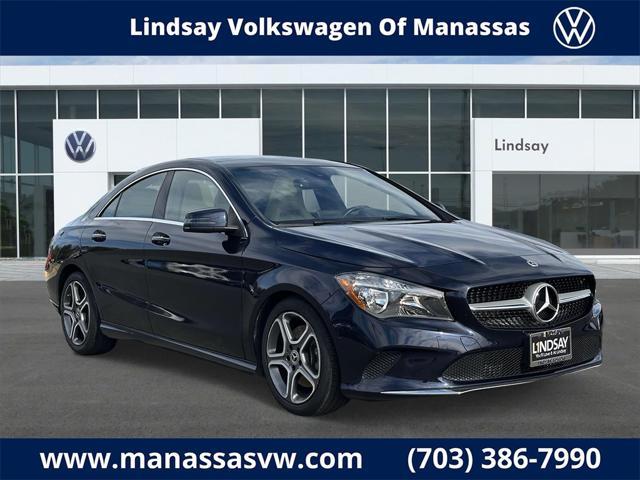 used 2018 Mercedes-Benz CLA 250 car, priced at $14,557