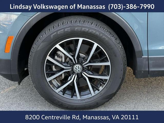 used 2021 Volkswagen Tiguan car, priced at $17,777