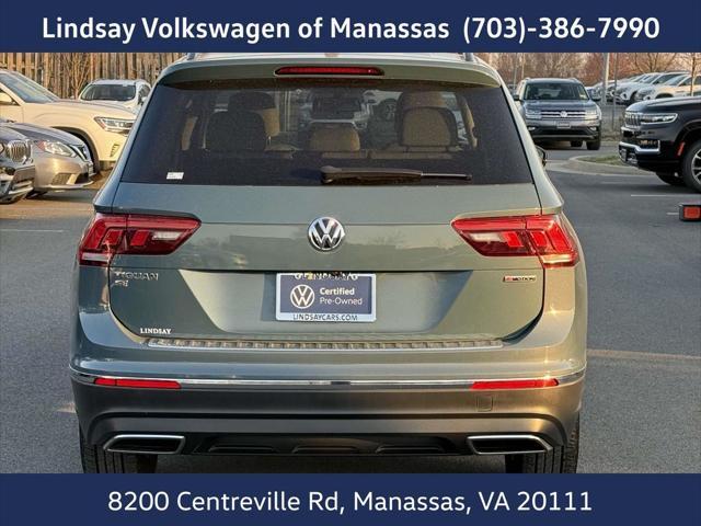 used 2021 Volkswagen Tiguan car, priced at $17,777