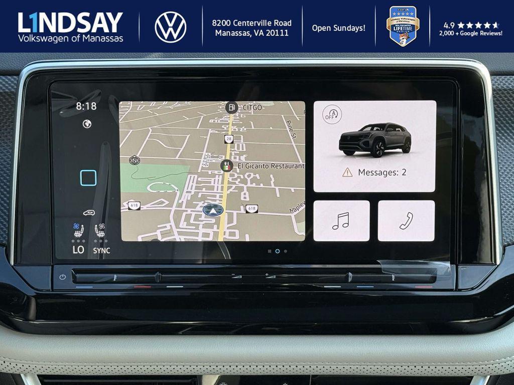 new 2025 Volkswagen Atlas Cross Sport car, priced at $48,327