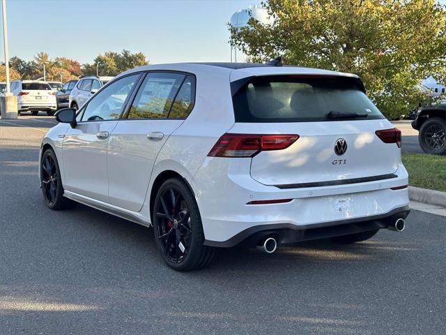 new 2024 Volkswagen Golf GTI car, priced at $37,829