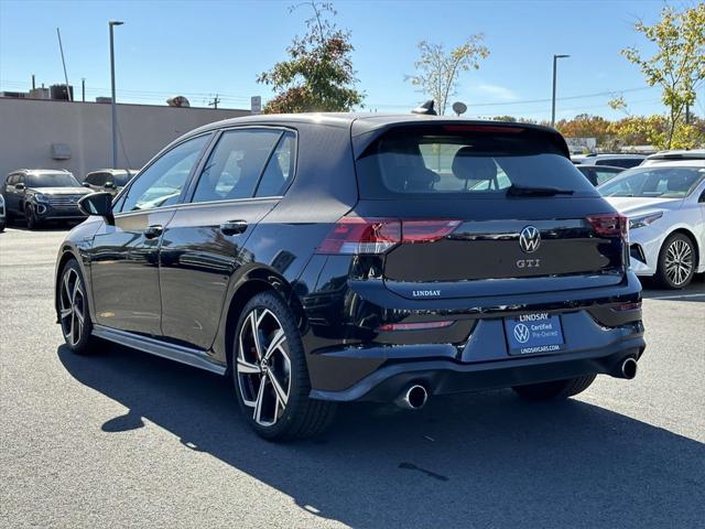 used 2024 Volkswagen Golf GTI car, priced at $32,222