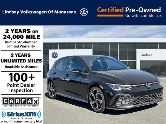 used 2024 Volkswagen Golf GTI car, priced at $32,222