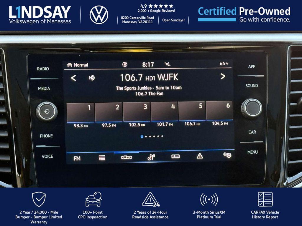 used 2023 Volkswagen Atlas car, priced at $31,557