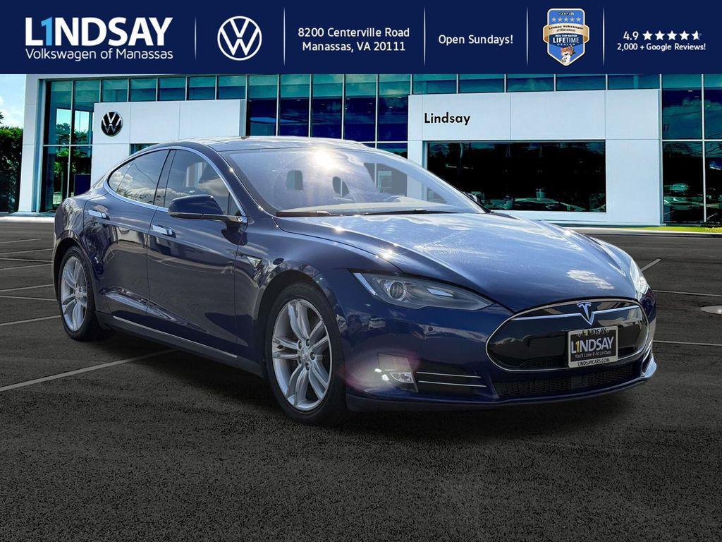 used 2015 Tesla Model S car, priced at $12,997