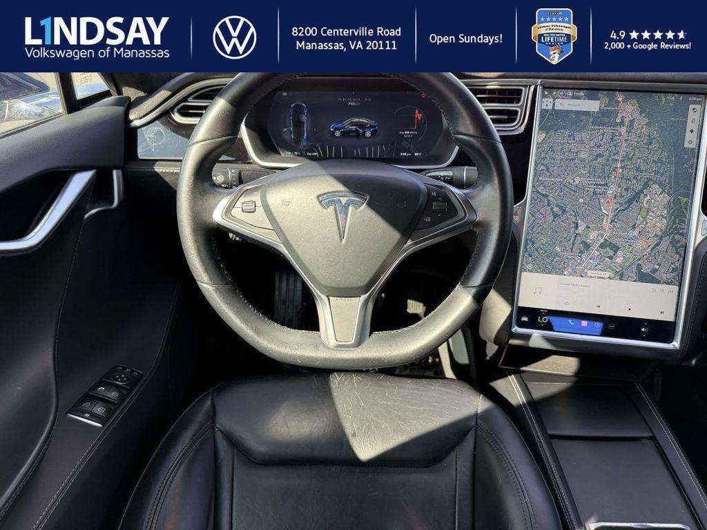 used 2015 Tesla Model S car, priced at $12,997