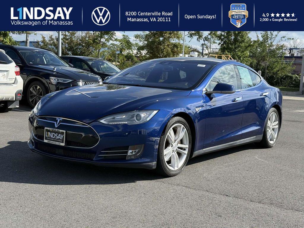 used 2015 Tesla Model S car, priced at $12,997