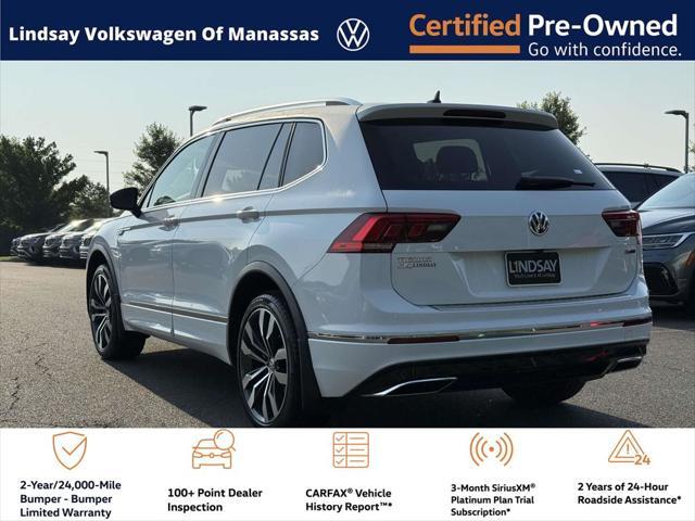 used 2021 Volkswagen Tiguan car, priced at $24,997