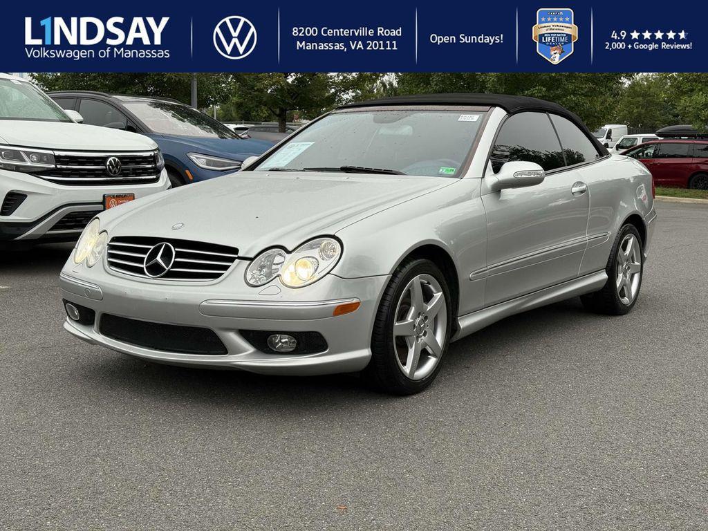 used 2005 Mercedes-Benz CLK-Class car, priced at $11,997