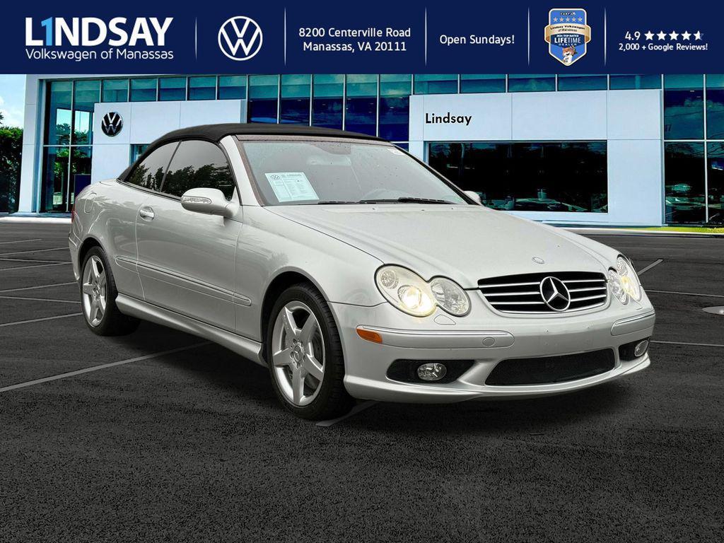 used 2005 Mercedes-Benz CLK-Class car, priced at $11,997