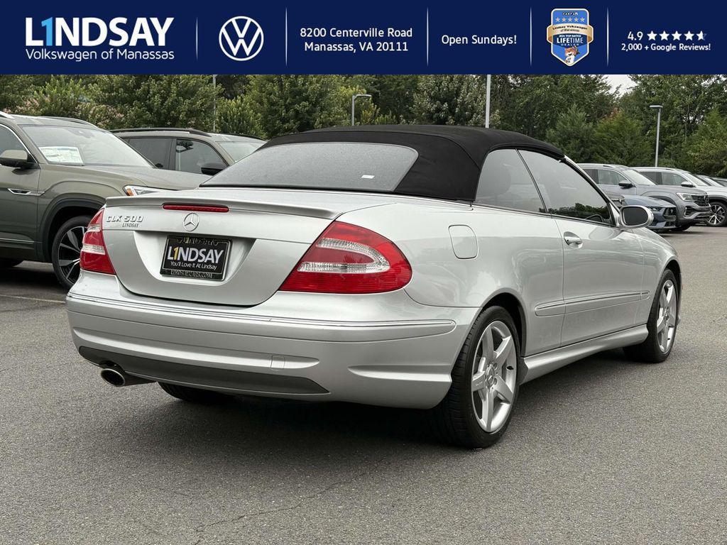 used 2005 Mercedes-Benz CLK-Class car, priced at $11,997