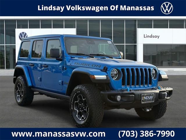 used 2021 Jeep Wrangler Unlimited 4xe car, priced at $31,997
