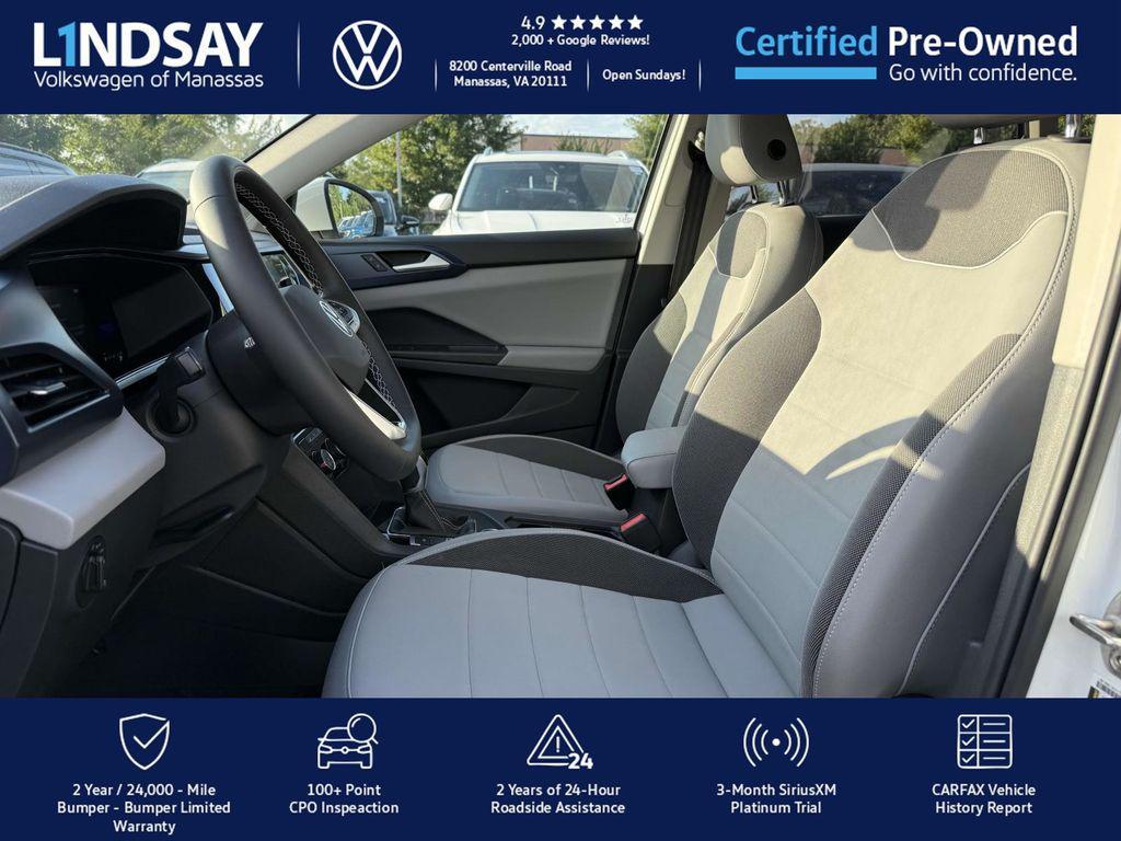 used 2023 Volkswagen Taos car, priced at $22,997