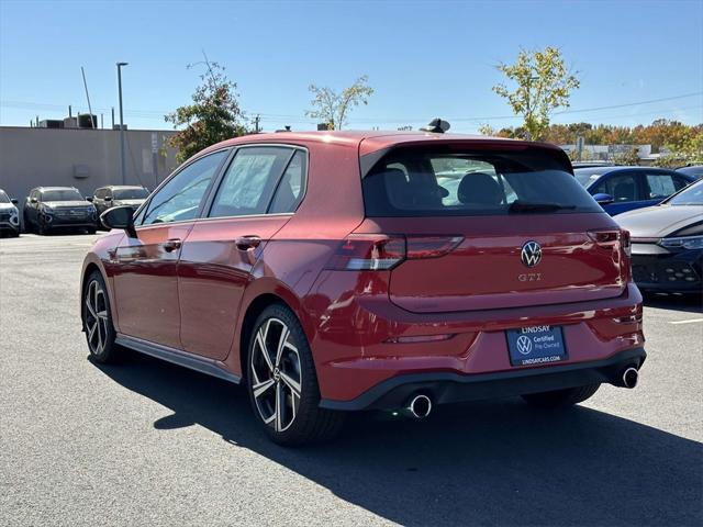 used 2024 Volkswagen Golf GTI car, priced at $32,997