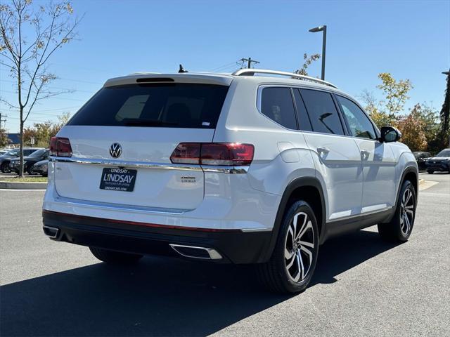 used 2021 Volkswagen Atlas car, priced at $31,997