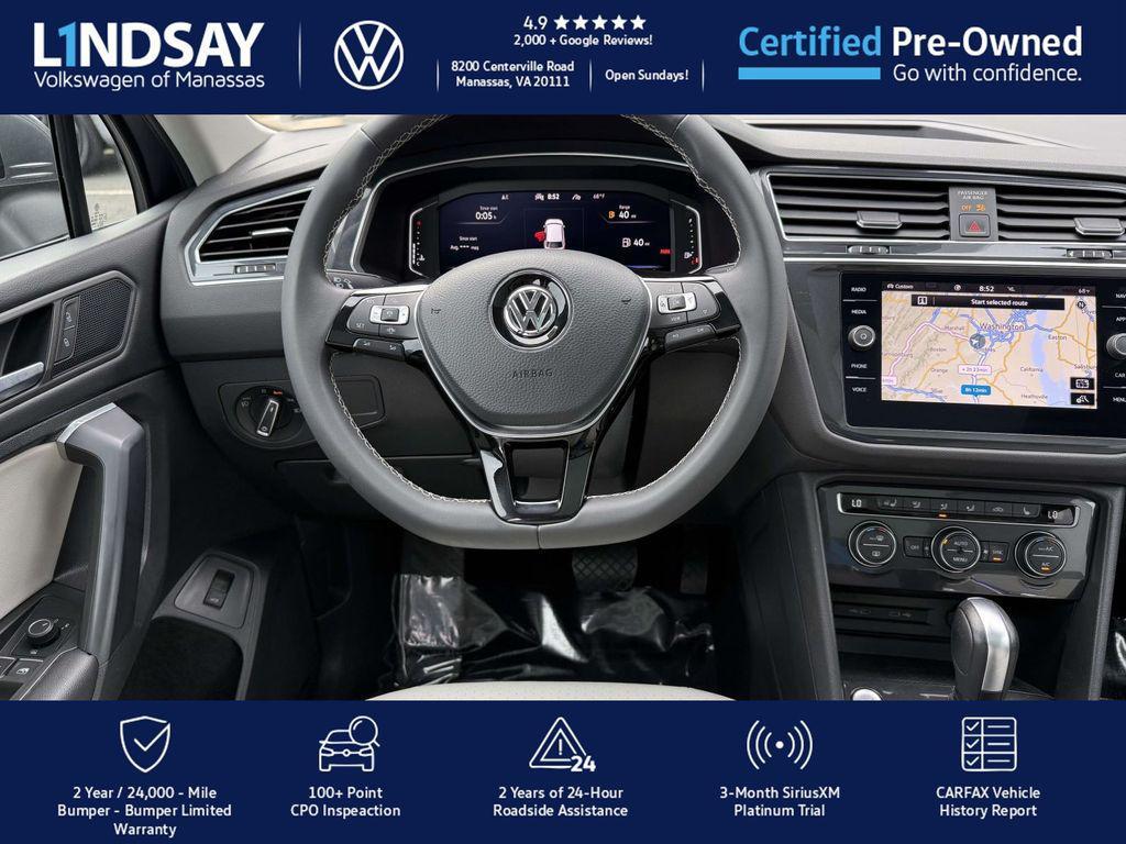 used 2021 Volkswagen Tiguan car, priced at $22,497
