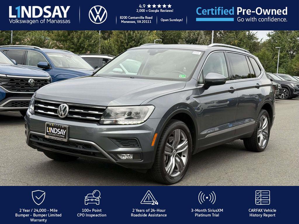 used 2021 Volkswagen Tiguan car, priced at $22,497