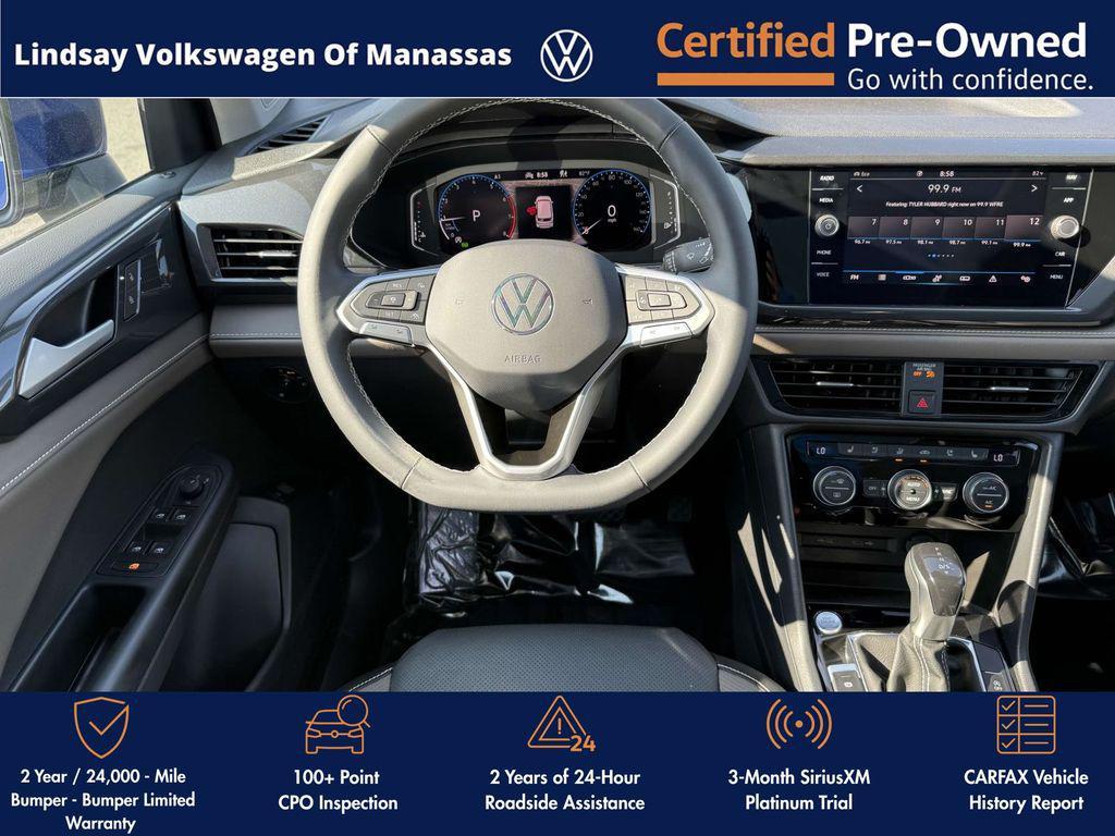used 2022 Volkswagen Taos car, priced at $24,454